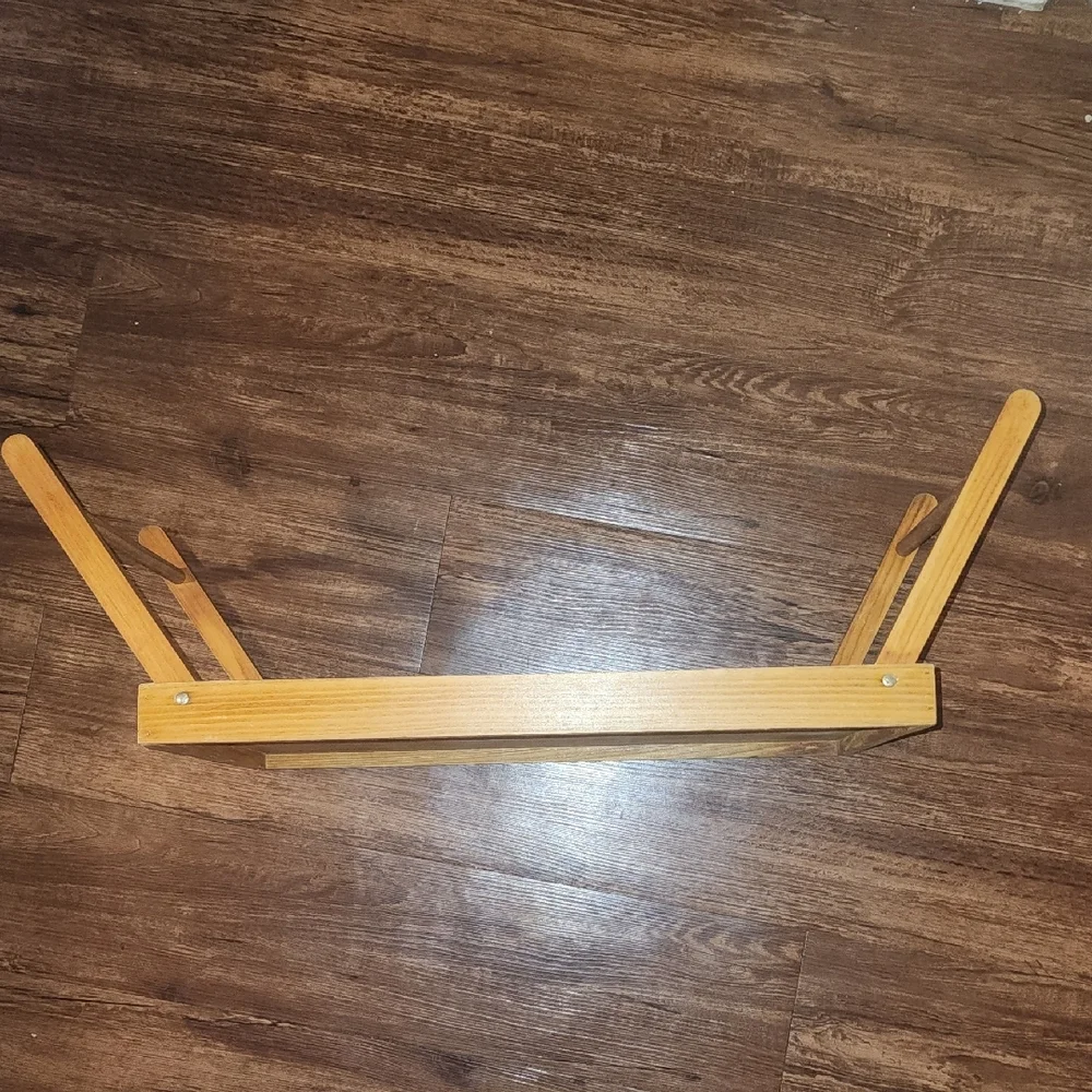 Vintage Wooden Food Tray